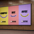 Cirrus branding on an advert