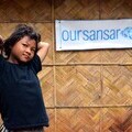 One of the children that Our Sansar has supported