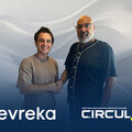 Left to right (Mert Barutçu, CSO and Co-Founder of Evreka and Max Kanda Co-founder Circulai