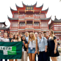 Tetr College of Business students in China where Global Gap Year participants will study Alibaba and D2C operators before launching a consumer brand 