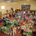 Volunteers packing parcels at NBSG Foodbank