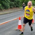 Martyn Cassidy ran a relay leg in the Manchester Marathon 