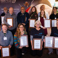 Some of the recipients of the NBN Awards for Wildlife Recording 2024