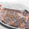 SmartViz brings together IoT sensors, building systems, room-booking data, energy and environmental information into a live, learning 3D digital twin.