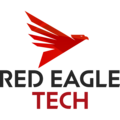 Red Eagle Tech Logo: Square