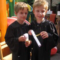 01. Nursery Graduation – Jonathan on the left, Nicholas on the right.  This was their graduation from Toy Box Nursery a couple of weeks ago
