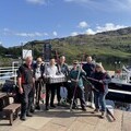 The MAD team heading over to the island