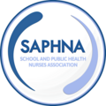 SAPHNA logo with circle