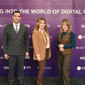 Left to right: Mario Makary - VISA, Randa Bdeir - Credit Libanais, Maya Bouali - Codebase Technologies