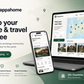 Swappahome — swap your home and travel for free with a trusted, members-only home exchange community across 25+ countries. A sustainable alternative t