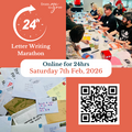 24hr Letter Writing Marathon promotional image
