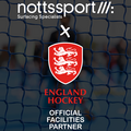 Image of England Hockey Logo with Notts Sport