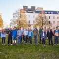Your Park Bristol and Bath team up with Hargreaves Lansdown staff on College Green. Photo: @SimonHolliday
