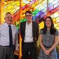 Francis House CEO David Ireland – Francis Kirk Group MD Tom Kirk – Francis House events organiser Lucy Thompson