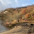 Loch Lomond shoreline close to A82