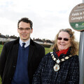 David Sharman, Fields in Trust and Town Mayor of Harpenden, Councillor Mrs Nicola Linacre