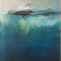 Lorraine Fossi - Breaking Waves, oil on canvas