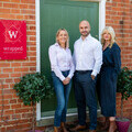 From L to R, Becky Robinson (CEO), Mark Robinson (CCO), and Kate Eady (Head of Brand Strategy) at Wrapped Agency