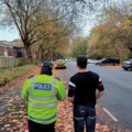 Merseyside Police conducting roadside vision screening