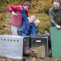 Family releasing first beaver into Glen Affric, © Trees for Life.jpg