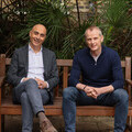 Co-Founder and Chief Scientist Giancarlo Cobino (left) and Co-Founder and CEO Stephen McCreath (right). Photographer: Alex McGuire. Picture: London 