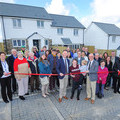 One of the new housing schemes created by Coastline earlier this year at Rame, with many more to come over the next four years.