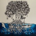 Mangroves by Janina Rossiter will be on display  in A0 size in the VIP Lounge at COP26