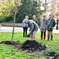 GWCT tree planting at Sandringham Estate with HRH The Prince of Wales