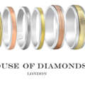 two colour wedding rings