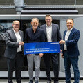 Smiles all round as Meinders & Elstermann becomes the first company in Germany to use a Jetfire 50 