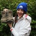 Rachel Astill of Francis House preparing for New Year Winter Wander hospice challenge