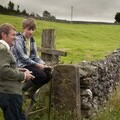 Yorkshire Dales ranger (Alan Gibson) with bereaved teenager Tom Proctor (Bretten Lord)