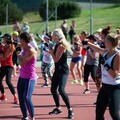 Group of women working out