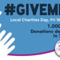 #GiveMe5 campaign on Local Charities Day will match 1,000 x £5 donations