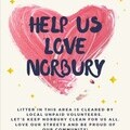 Volunteer flyer that is displayed in places in Norbury