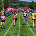 Runners competing at Stirling Highland Games