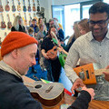 Ukulele store experiences increased demand for Ukuleles from shoppers looking to take up a new ‘isolation hobby’.