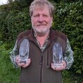 Mike Swan with his Great British Shooting Awards
