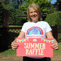Julie Williams, organiser of the Francis House Summer raffle