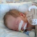 Baby Tessa in hospital