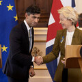 British Prime Minister Rishi Sunak met with European Commission President Ursula von der Leyen to work on Brexit negotiations (Photo Dan Kitwood/PA)