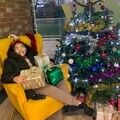 Young person at Legacy Youth Zone celebrating Christmas