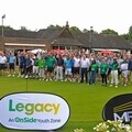 A group photo of Legacy Youth Zone staff and supporters