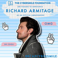 Richard Armitage Cybersmile Ambassador 