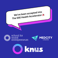 We’ve been accepted into The SSE Health Accelerator