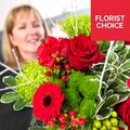 Bouquet of flowers delivered by a local florist