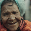 Belmati Demai was the 30,000th person to receive cost free cataract surgery.  Source: Tej Kohli & Ruit Foundation
