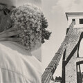 Project image 1: a composite of a couple kissing and the bridge tower