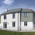 The newly built Pengover flats