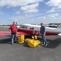 Civil Air Support Team ready to transport whale stranding rescue kit